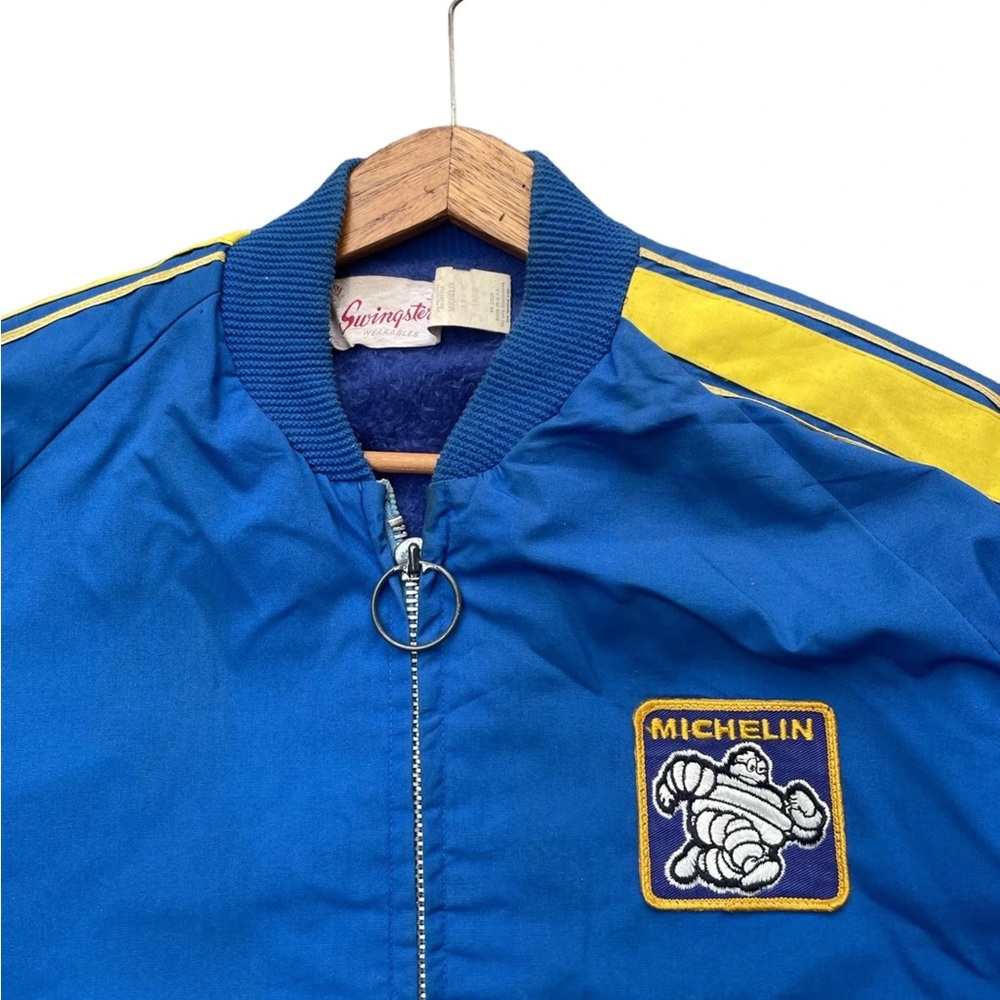 Vintage Michelin Swingster Racing Windbreaker Jacket 70s